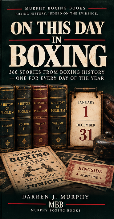 Cover of On This Day in Boxing by Darren J. Murphy